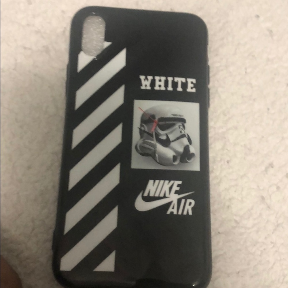 Off-white IPhone X case